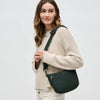 Ethereal - Woven Neoprene Crossbody Bag: Butter