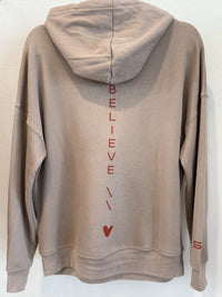 Believe Hoodie (tan)