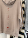 Believe Hoodie (tan)