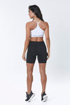 GRL PWR 6" Biker Short (black)