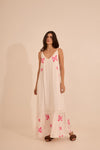 Marjorie Long Dress (white)