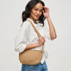 Sol and Selene Ethereal LacedUpEco Edition Crossbody bag with adjustable straps and zipper closure.