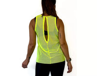 GRL PWR Mesh Tank (neon yellow)