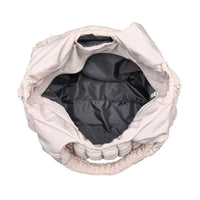 Elevate - Quilted Puffer Nylon Hobo: Chocolate